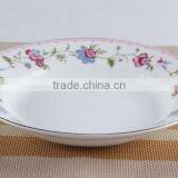 Ceramic New Bone China Soup Plate, Italian Style Charger Plate thumbnail-1