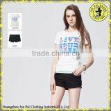 100% Cotton Custom Pattern Blank Tee Shirt thumbnail-2