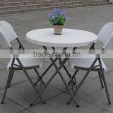 80cm Small Round Plastic Folding Table thumbnail-3