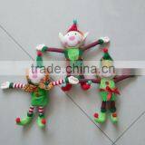 Custom Long Hand Plush Christmas Elf Toy/handmade Plush Christmas Toys/christmas Elf Soft Toy thumbnail-3