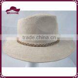 Fedora Hat Wide Brim Suede Panama Hat Brown Wholesale Men Fedora Hat thumbnail-5