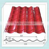828 Color Steel Metal Glazed Tile Roofing Rolling Machine Manufacturing In China thumbnail-3
