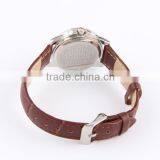Fashion Leather Lady Casual Silver Watch thumbnail-5