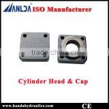 High Pressure Ductile Cast Iron Bore 125mm Hydraulic Cylinder Cap thumbnail-1