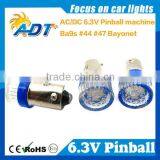 High Quality 6.3v #44/#47 Bayonet Base 5630 LED Pinball Lamp