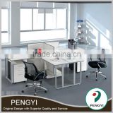 Lowest price office furniture t shaped 2 person office desk,two person office desks,2 seat office desk