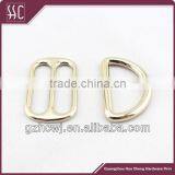 Zinc Alloy D Ring Buckle for Bags, Adjustable Buckle, Customized Bag Fitting thumbnail-1