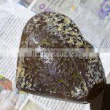 Natural Agate Geode Heart thumbnail-3