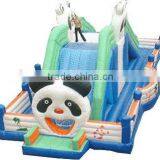 Terrific Inflatable Panda Obstacle at Low Price