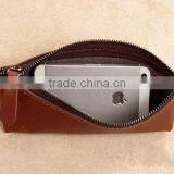 Leather Pencil Pouch Vintage Style Soft Pen Pencil Case for Student Professionals and Artists Gifts Multiple Purpose thumbnail-5