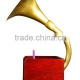 Rain Lane Gift Horn Gramophone Model With USB SD Bluetooth thumbnail-2