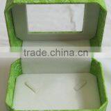 Leather Necklace Case With Clear Window