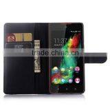 for Wiko Rainbow Lite Case, Litchi Design With Credit Card Sltos Wallet Stand Flip Leather Case for Wiko Rainbow Lite