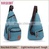 Vivisecret Brand Designer Custom Wholesale Elegant Cute Girl Print Triangle Canvas Fancy Lady' Cross Body Bags thumbnail-1