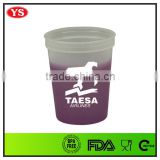 16 oz bpa free plastic changing color mug
