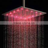 New Style Bathroom Brushed Rainbow Led Shower Head 0719 thumbnail-1
