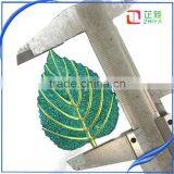 Leaves Shape Stone Rhinestone Accessories ,Resin Cabochon Gemstone ,Garment Gemstone,can Make 2holes thumbnail-3