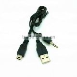 MINI USB Female to 3.5mm Male Cable