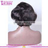 Make You Own 10 Inches Lace Fornt Wigs in Manila #1b Color Partial Lace Front Wig thumbnail-5