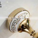 Ring Design for Bathrooms With Zine Alloy and Gold Finishing Towel Ring thumbnail-3