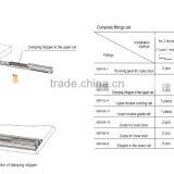 Hot Sale Wardrobe Sliding Door Mechanism With Soft Close thumbnail-3