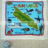 Beatuful Secenry Magic Towel Washcloth Compressed 100% Cotton Travel