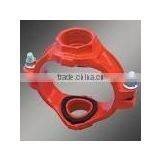 Mechanical Cross Pipe Fitting and Grooved Cross