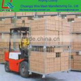Warehouse Wire Metal Collapsible Storage Roll Cage