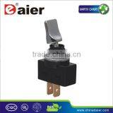 ASW-14-101C ON-OFF 2P Chrome Color Car Toggle Switch thumbnail-1