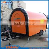 High quality used food trucks/mobile food trailer/food vending carts for sale CE
