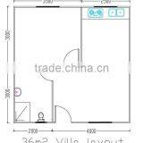Luxury Prefabricated Composite Board Room thumbnail-1