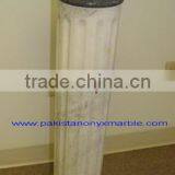 FINE QUALITY ZIARAT WHITE MARBLE PEDESTALS thumbnail-6