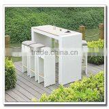 Contemporary Bar Furniture,White Rattan Contemporary Bar Furniture thumbnail-1