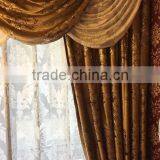 Very Elegant and Romantice Coffee Color Drapery Living Room Bay Window Blackout Curtain and White Sheer Curtain Set thumbnail-3