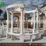 Natural Marble Garden Gazebo Pergolas For Sale thumbnail-1