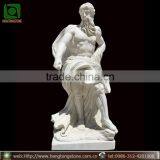 Life Size Marble Sculpture Famous Ancient Poseidon Statues thumbnail-1