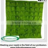 Vertical Garden Systems,Living Wall Planter Vertical Herb Garden Hanging Flower Pot 64 Pockets Decoration thumbnail-1