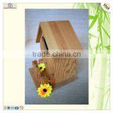 Love Gift Pine Wood Bird Garden Cage House thumbnail-2