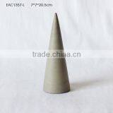 Cone Shape Plain or Bare Concrete Interior Decoration Items thumbnail-4