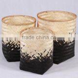 High Quality Best Selling Eco-friendly Bamboo Storage Baskets From Vietnam thumbnail-1