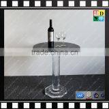 Round PMMA Furniture Tables Transparent Acrylic Coffee Table From Shenzhen Yidong thumbnail-6
