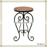 2013 New Design Wrought Iron coffee table