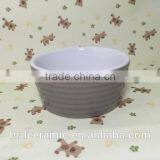 Stocked Nice Colorful Porcelain Round Ceramic Soup Bowl thumbnail-6