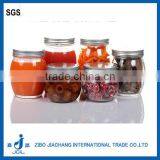 300ml High Quanlity Wholesale Glass Jam/honey Jar With Tin Cap Lid thumbnail-1