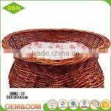 China Supplier Wholesale Handmade Popular Comfortable Small Wicker Rattan Indoor Dog Cat House thumbnail-2