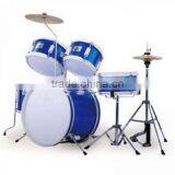 5pc Children Drum Set With Throne, Kids Percussion Drum, Junor Drum Kit