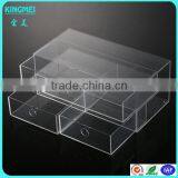 Customize Your Size and Logo Transparent Wholesale 3 Drawers Acrylic Jewelry Universal Box thumbnail-4