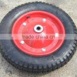 Air Wheel 14x4 Tool Cart Ues Wheels Rubber Wheel 4.00-8 With Steel Rim thumbnail-6