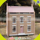 2017 High Quality Children Wooden Victorian Dolls House W06A236 thumbnail-2