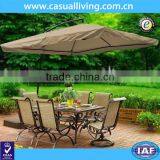 Square Umbrellas Parasol With Cross Base thumbnail-1